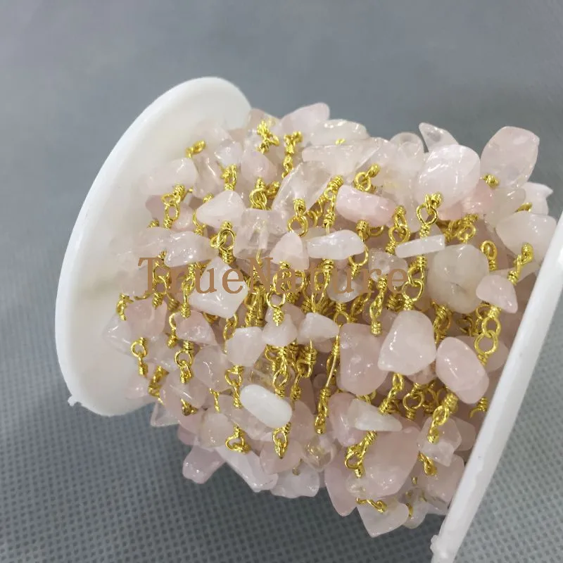 Latest New Products Chains Pink Crystal Beaded Chains Silver Finish Wire Wrapped Rosary Chains In 6-10 mm RC4998
Latest New Products Chains Pink Crystal Beaded Chains Silver Finish Wire Wrapped Rosary Chains In 6-10 mm RC4998