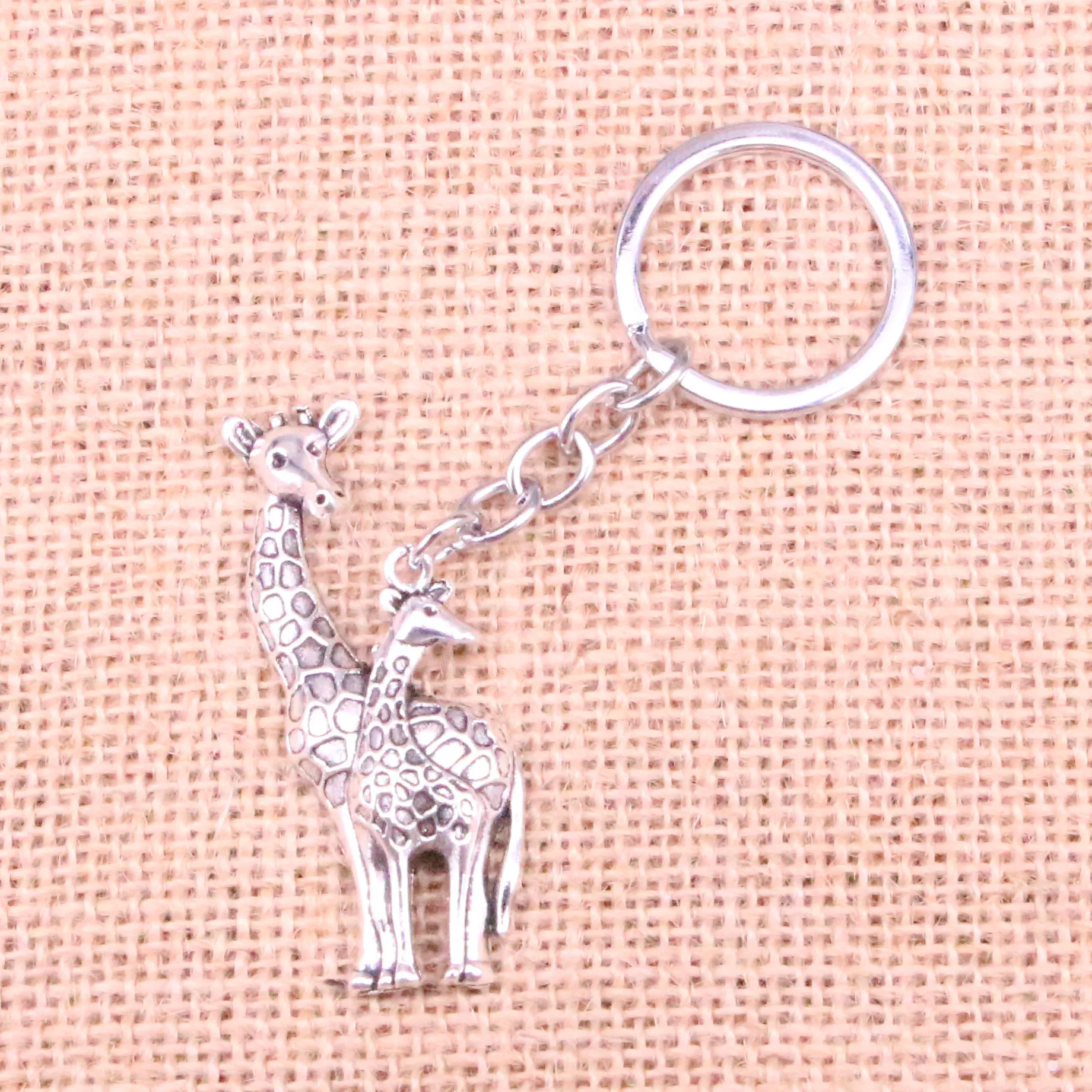 New Arrival giraffe deer Charm Pendant Keychain Key Ring Chain Accessories Jewelry Making For Gifts
New Arrival giraffe deer Charm Pendant Keychain Key Ring Chain Accessories Jewelry Making For Gifts