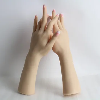 Realistic Female Soft Silicon Flexible Mannequin Hand For Ring Bracelet And Glove Display
Realistic Female Soft Silicon Flexible Mannequin Hand For Ring Bracelet And Glove Display