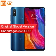 In Stock Global Version Xiaomi Mi 8 Mi8 Mobile Phones 6GB 64GB Snapdragon 845 Octa Core 6.21" 18.7:9 Full Screen 20MP Camera NFC(China)
