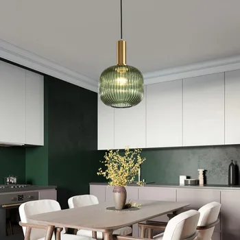 Nordic Modern Restaurant LED Chandelier Lamp Simple Bar Bedroom Bedside Glass Lampshade Japanese Retro Hang Lighting Fixture
Nordic Modern Restaurant LED Chandelier Lamp Simple Bar Bedroom Bedside Glass Lampshade Japanese Retro Hang Lighting Fixture