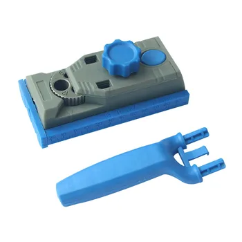 High 2-in-1 Hole Drill Round Tenon Locator with Scale Marking Woodworking Joining Tackle DOG88
High 2-in-1 Hole Drill Round Tenon Locator with Scale Marking Woodworking Joining Tackle DOG88