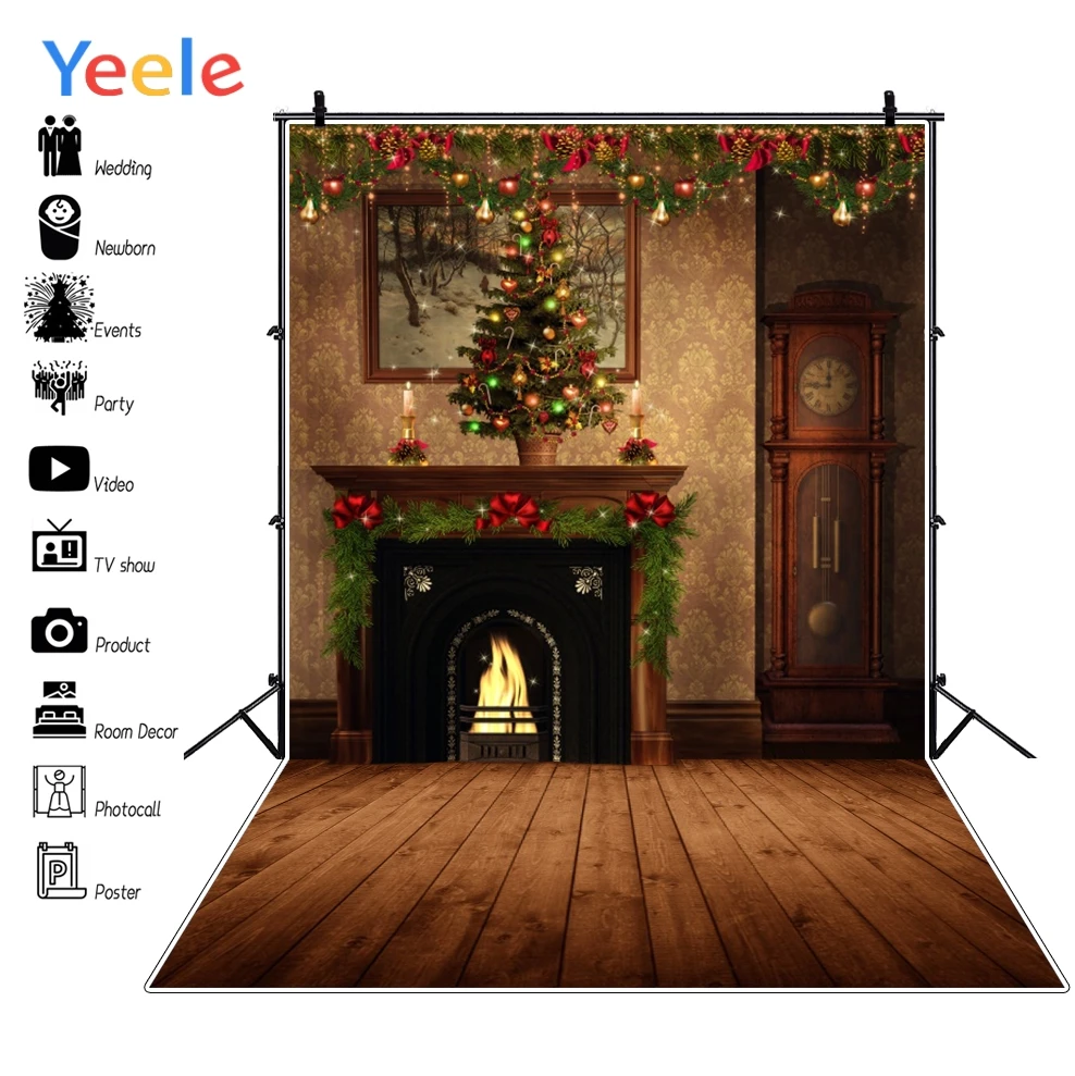 Yeele Professional Photography Backdrops Children Baby Portrait Christmas Fireplace Photographic Backgrounds For Photo Studio
Yeele Professional Photography Backdrops Children Baby Portrait Christmas Fireplace Photographic Backgrounds For Photo Studio