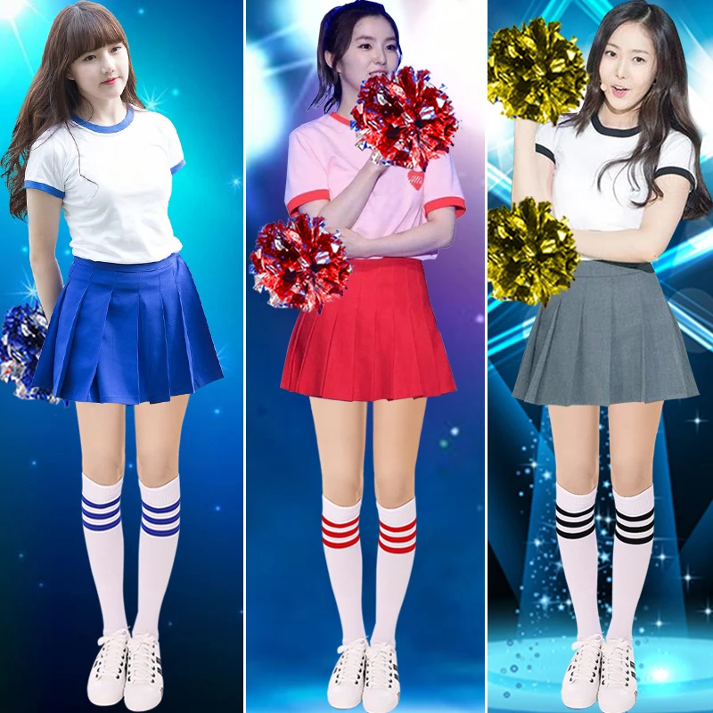 New jazz dance stage Cheerleading costume suit Korean girls performance students adult youth dance modern annual performance
New jazz dance stage Cheerleading costume suit Korean girls performance students adult youth dance modern annual performance