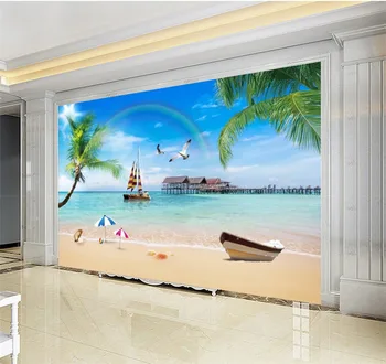 Custom Photo Wallpaper 3D Beautiful Promenade Sea View Home Decor Living Room Wall Covering
Custom Photo Wallpaper 3D Beautiful Promenade Sea View Home Decor Living Room Wall Covering