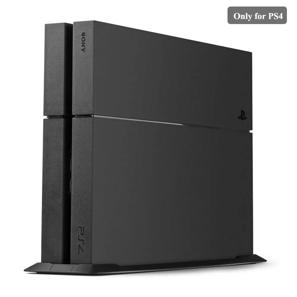 Vertical Stand for PS4 Built-in Cooling Vents and Non-slip Feet Steady Base Mount for Sony Playstation 4 Game Console
Vertical Stand for PS4 Built-in Cooling Vents and Non-slip Feet Steady Base Mount for Sony Playstation 4 Game Console