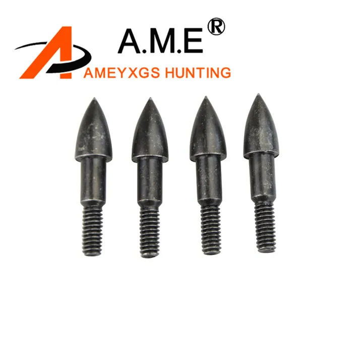 12pcs 75Gr Archery Arrow Target Broadheads Arrowheads SyntheticBlack Point Tips Bow For Shooting Hunting Accessory | Спорт и