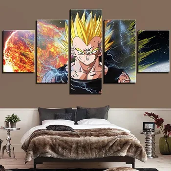 Wall Artwork Canvas 5 Pieces Animation Dragon Ball Painting Poster Pictures Prints Home Decoration For Living Room Modular Frame
Wall Artwork Canvas 5 Pieces Animation Dragon Ball Painting Poster Pictures Prints Home Decoration For Living Room Modular Frame