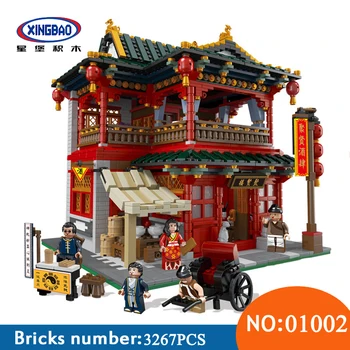 Xingbao 01002 3267Pcs MOC Creative Series The Beautiful Tavern Set Building Blocks Bricks Toys Model For Children
Xingbao 01002 3267Pcs MOC Creative Series The Beautiful Tavern Set Building Blocks Bricks Toys Model For Children