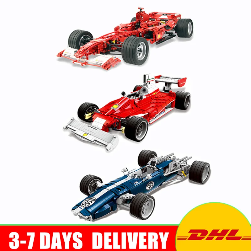 XINGBAO 03022The Blue Racing Car + 03023 The Red Power Racing Car +Decool 3335 Formula Racing Car 1:8 Model Blocks Toys Gifts
XINGBAO 03022The Blue Racing Car + 03023 The Red Power Racing Car +Decool 3335 Formula Racing Car 1:8 Model Blocks Toys Gifts