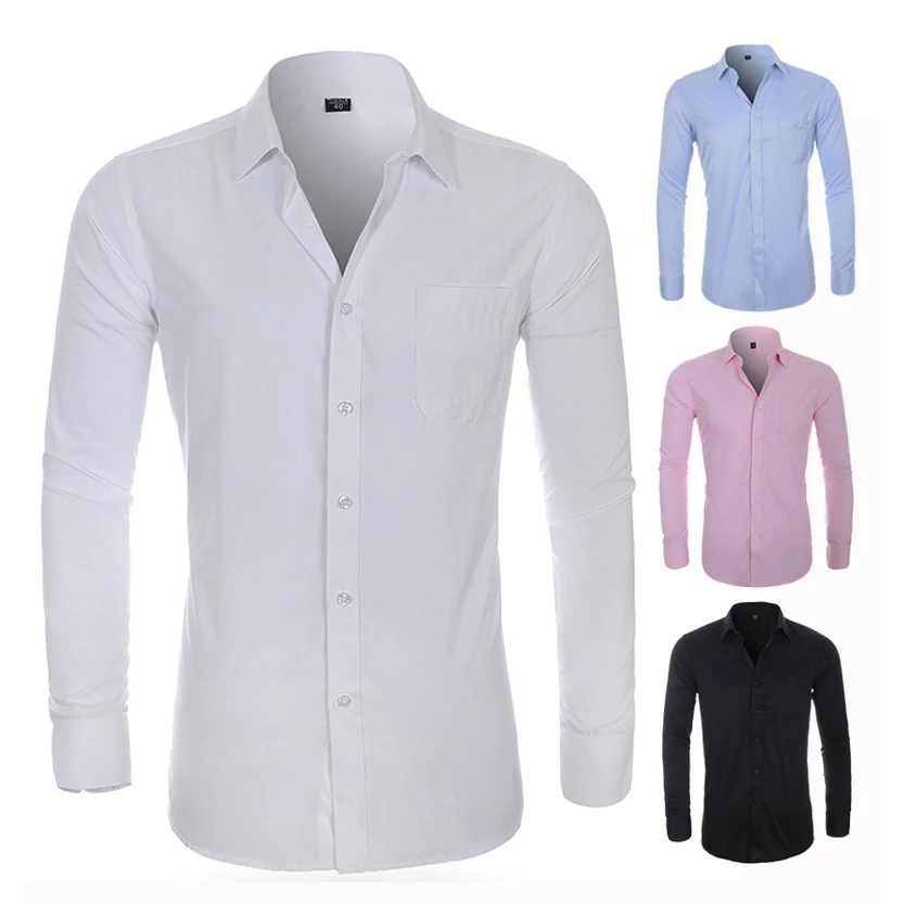 Oversized Men's Business Casual Large Size Long Sleeved Shirt M-6XL Striped Button-Front Smart Male Plus Social Dress Shirt
Oversized Men's Business Casual Large Size Long Sleeved Shirt M-6XL Striped Button-Front Smart Male Plus Social Dress Shirt