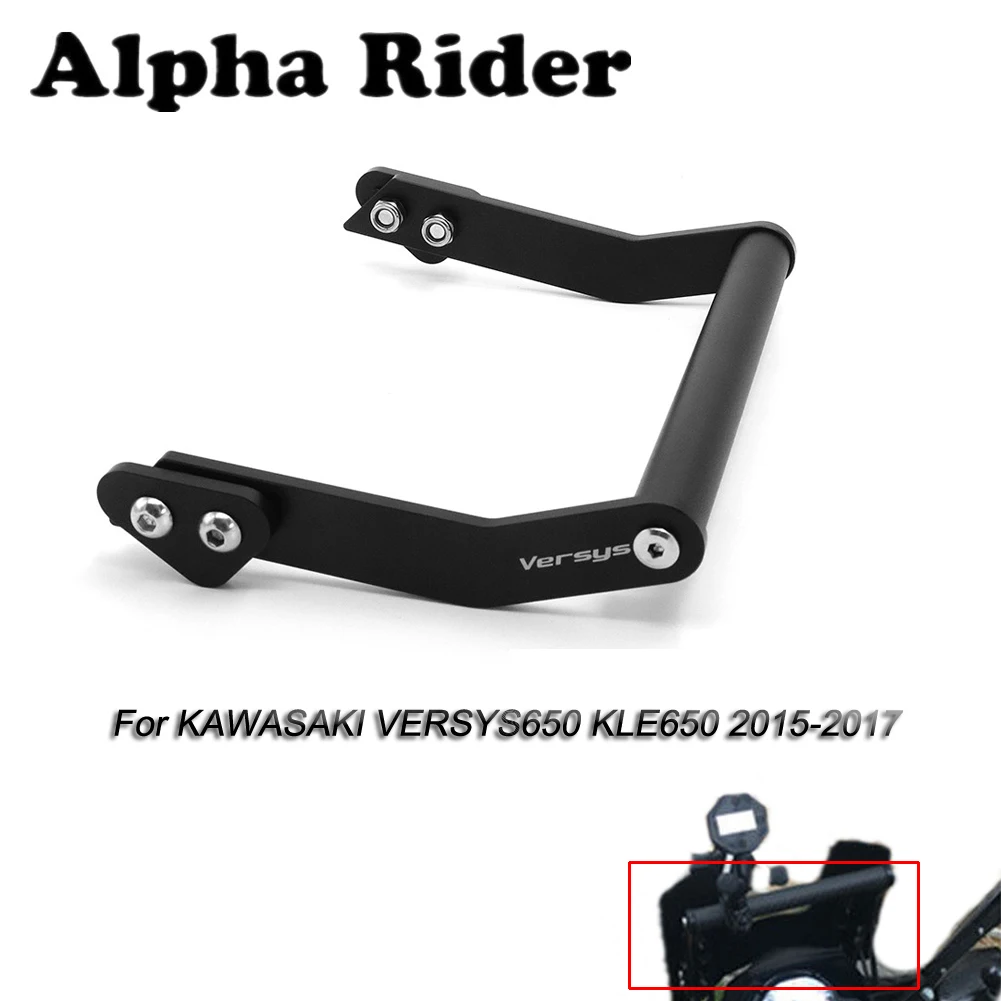 Motorcycle Frames GPS Navigation Bracket Black Aluminum For KAWASAKI VERSYS 650 VERSYS650 KLE650 2015 2016 2017
Motorcycle Frames GPS Navigation Bracket Black Aluminum For KAWASAKI VERSYS 650 VERSYS650 KLE650 2015 2016 2017