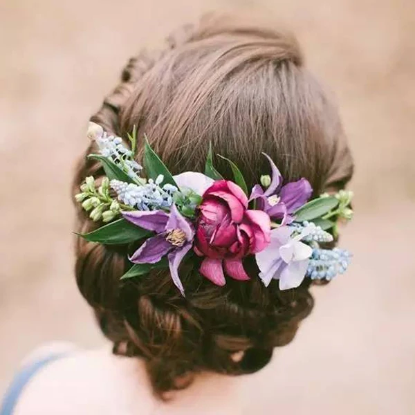 Handmade Flower Wedding Hair Clip Barrettes Bridal Headpiece Women Hair accessories Floral Bridal Hair Combs Brides Tiaras Crown 
Handmade Flower Wedding Hair Clip Barrettes Bridal Headpiece Women Hair accessories Floral Bridal Hair Combs Brides Tiaras Crown