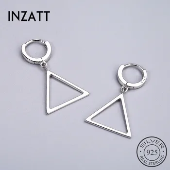 INZATT Minimalist Real 925 Sterling Silver Geometric Dangle Drop Earrings Round Triangle For Women Party Fashion Jewelry Gift
INZATT Minimalist Real 925 Sterling Silver Geometric Dangle Drop Earrings Round Triangle For Women Party Fashion Jewelry Gift