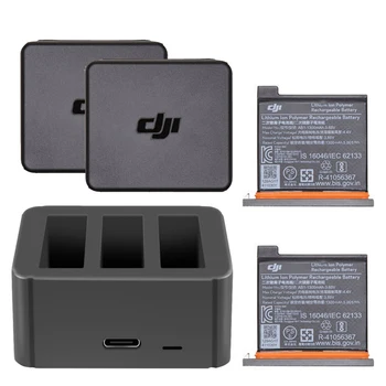 Osmo Action Intelligent battery (1300mAh) + 3-1 batteries Charging Kit for DJI OSMO Action Sport Camera accessories
Osmo Action Intelligent battery (1300mAh) + 3-1 batteries Charging Kit for DJI OSMO Action Sport Camera accessories