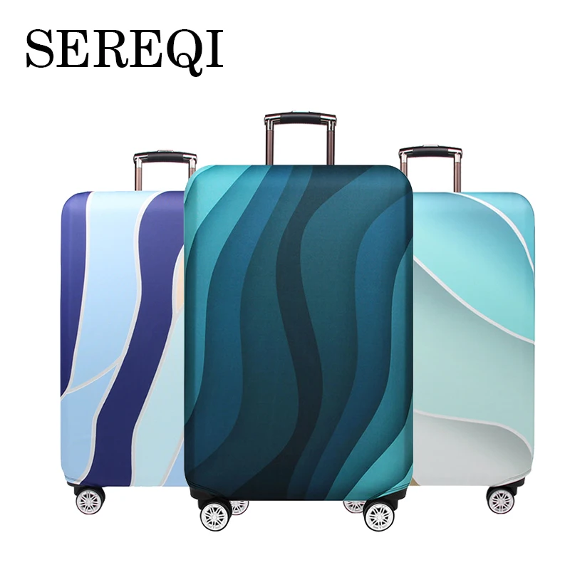 SEREQI Stripe Travel Luggage Cover For 18-32 Inch Suitcase Travel Bag Protection Case Luggage Bag Dust Cover Travel Accessories
SEREQI Stripe Travel Luggage Cover For 18-32 Inch Suitcase Travel Bag Protection Case Luggage Bag Dust Cover Travel Accessories