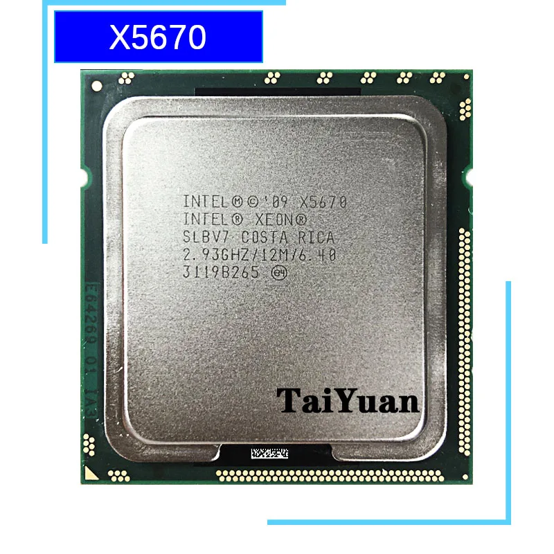 Intel Xeon X5670 2.933 GHz Six-Core Twelve-Thread CPU Processor 12M 95W LGA 1366C
Intel Xeon X5670 2.933 GHz Six-Core Twelve-Thread CPU Processor 12M 95W LGA 1366C