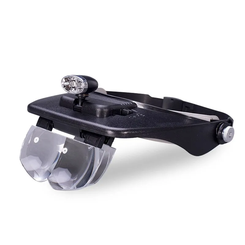 Manufacturer direct sales MG81001-A with LED lamp magnifying lens David repair reading helmet magnifying glass
Manufacturer direct sales MG81001-A with LED lamp magnifying lens David repair reading helmet magnifying glass