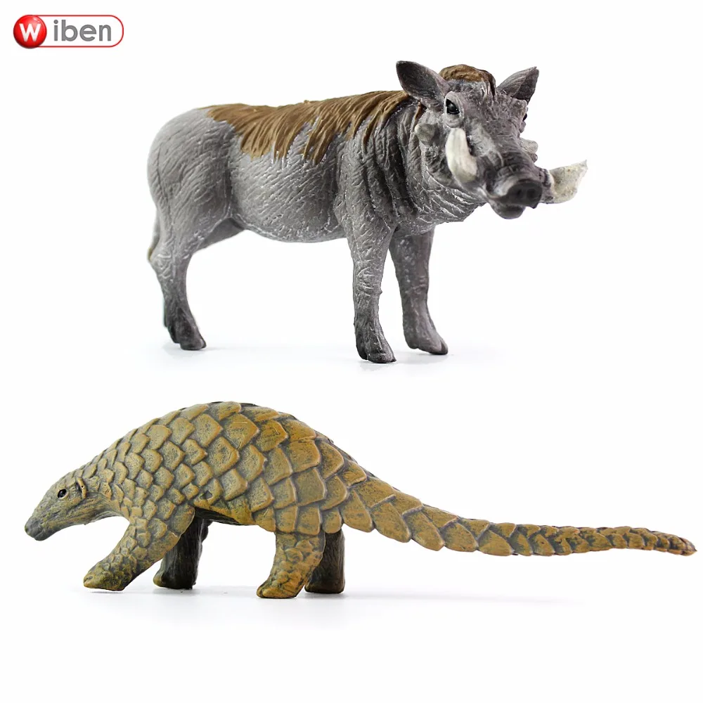 Wiben 2pcs/lot Warthogs Pangolin Plastic Simulation Animal Model Action & Toy Figures Toys for kis Giftt High Quality Collection
Wiben 2pcs/lot Warthogs Pangolin Plastic Simulation Animal Model Action & Toy Figures Toys for kis Giftt High Quality Collection