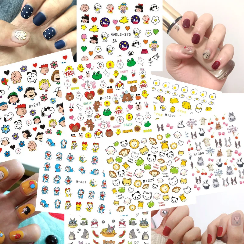 30 Styles! Cartoon Patterns! 1 Sheet Nails Art Manicure Transfer Decal Decorations Design Nail Sticker For Nails Tips Beauty
30 Styles! Cartoon Patterns! 1 Sheet Nails Art Manicure Transfer Decal Decorations Design Nail Sticker For Nails Tips Beauty