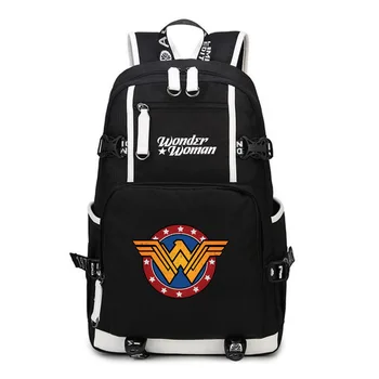 New Arrival Wonder Woman Backpack Cosplay Anime Superhero men women Canvas Bag Luminous Schoolbag Travel Bags
New Arrival Wonder Woman Backpack Cosplay Anime Superhero men women Canvas Bag Luminous Schoolbag Travel Bags