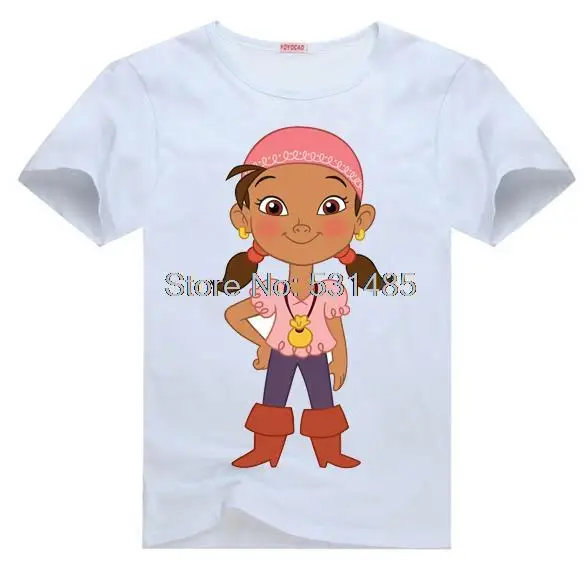 Jake and the Neverland Pirate Izzy Tee t shirt for toddler kids children Boy Girl t shirt cartoon t-shirt
Jake and the Neverland Pirate Izzy Tee t shirt for toddler kids children Boy Girl t shirt cartoon t-shirt