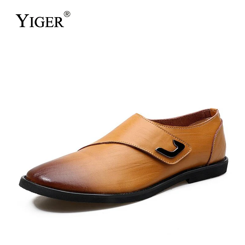 YIGER New Man Loafers Genuine Leather Men Casual Hook&Loop shoes Leisure Slip-on shoes Male Driving shoes Breathable 0133
YIGER New Man Loafers Genuine Leather Men Casual Hook&Loop shoes Leisure Slip-on shoes Male Driving shoes Breathable 0133