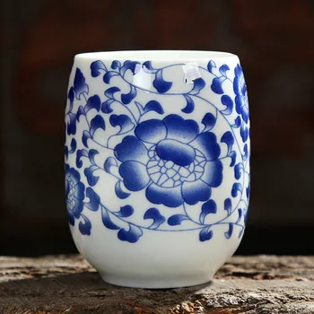 TANGPIN blue-and-white ceramic teacup tea cup porcelain cup of tea chinese kung fu cup 190ml
TANGPIN blue-and-white ceramic teacup tea cup porcelain cup of tea chinese kung fu cup 190ml