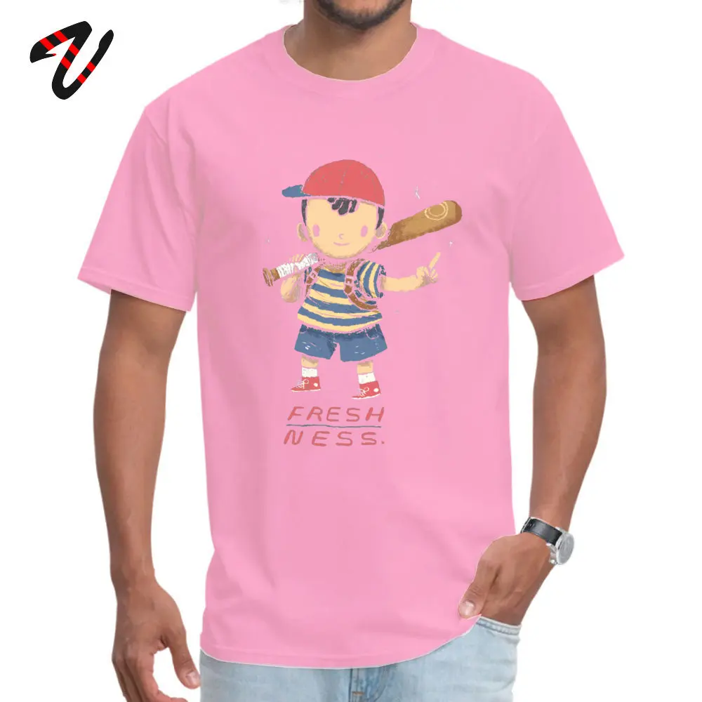 Men Prevalent Design Tops Tees Crewneck Summer Cotton T Shirts Slim Fit Short Sleeve Russell Westbrook T Shirts Russell Westbrook -22665 pink