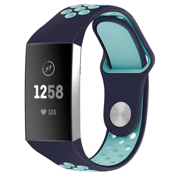 Sport Silicone Multihole Watchband for Fitbit Charge 4 Strap Band Double Color Wristband Belt for Fitbit Charge 3
Sport Silicone Multihole Watchband for Fitbit Charge 4 Strap Band Double Color Wristband Belt for Fitbit Charge 3