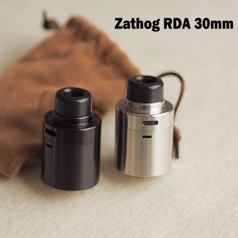 Cthulhu Zathog RDA 30mm Diameter Tank with U-shape Airflow Channel & BF Pin for Squonk MODs Dual Coil Drip Squonker Atomizer
Cthulhu Zathog RDA 30mm Diameter Tank with U-shape Airflow Channel & BF Pin for Squonk MODs Dual Coil Drip Squonker Atomizer