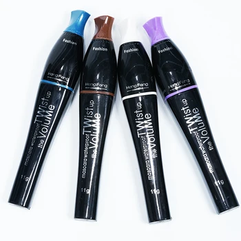 

LEARNEVER Waterproof Mascara Blue Purple Black Green Brown Mascara Charming Long Lasting Makeup Party Queen Mascara Waterproof