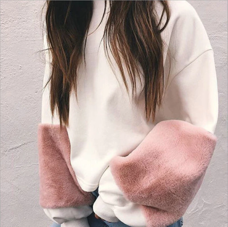 Autumn Hot Woman fashion Long Sleeve Sweatshirt ladies casual loose o-neck patchwork Pullover Sweatshirt outwear Tops
Autumn Hot Woman fashion Long Sleeve Sweatshirt ladies casual loose o-neck patchwork Pullover Sweatshirt outwear Tops