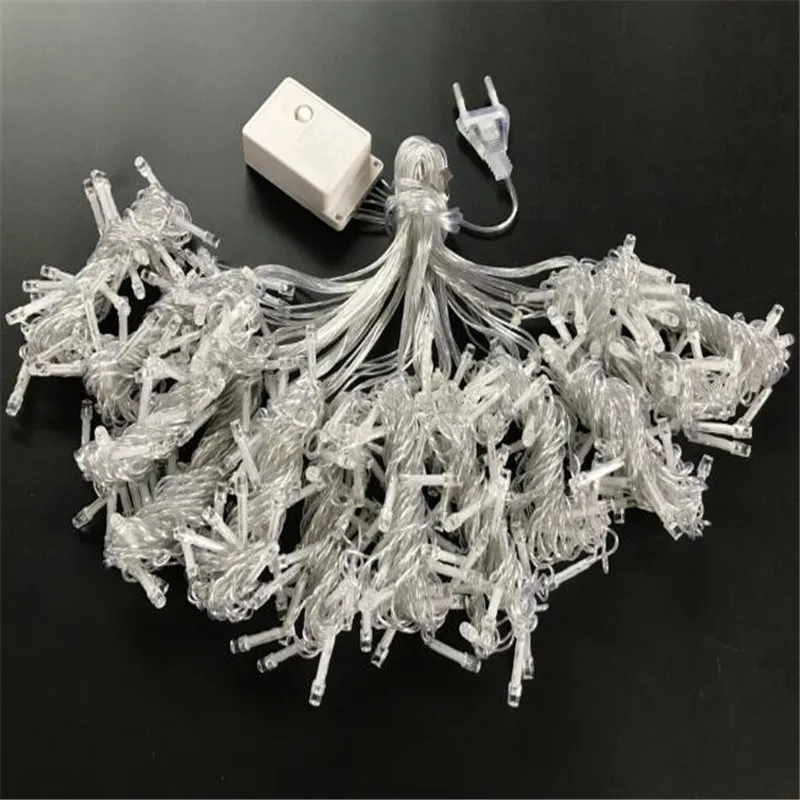 3M x 3M 300LED Outdoor Home Christmas Decorative xmas String Fairy Curtain Strip Garlands Party Lights For Wedding Decorations 22