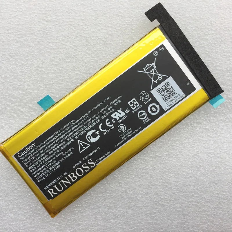Original C11P1322 2215mAh Battery Fit For Asus Padfone S,Padfone S Plus, PadFone X, PF500KL, T00D, ZenFone S, ZenFone X
Original C11P1322 2215mAh Battery Fit For Asus Padfone S,Padfone S Plus, PadFone X, PF500KL, T00D, ZenFone S, ZenFone X