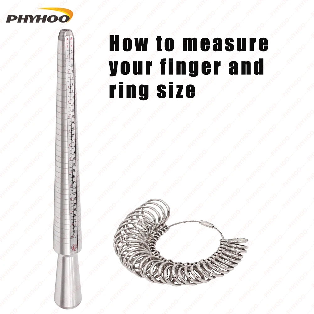 Ring Sizer Guage Finger Ring Sizing Measuring Mandrel Stick Ring Gauge Metal Finger Sizer Tool Measure 1-33 HK Size
Ring Sizer Guage Finger Ring Sizing Measuring Mandrel Stick Ring Gauge Metal Finger Sizer Tool Measure 1-33 HK Size