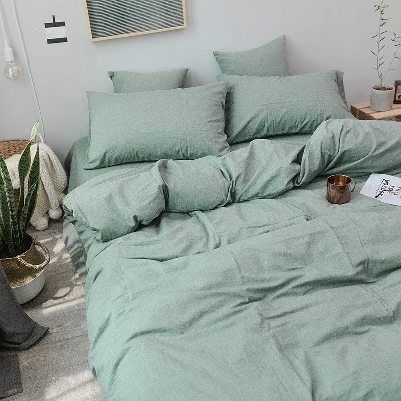 Japan style Wash cotton 3pcs duvet cover sets(1pcs duvet cover+2pcs pillowcase)/100% cotton bedding sets
Japan style Wash cotton 3pcs duvet cover sets(1pcs duvet cover+2pcs pillowcase)/100% cotton bedding sets