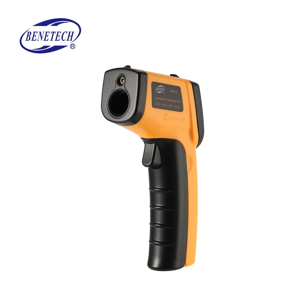 GM320 Digital Infrared Thermometer IR Laser Point Gun Non Contact Temperature Meter LCD Pyrometer -50~380 degree T20
GM320 Digital Infrared Thermometer IR Laser Point Gun Non Contact Temperature Meter LCD Pyrometer -50~380 degree T20