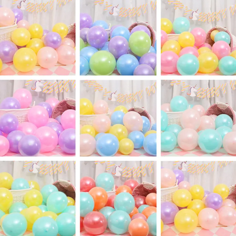 100pcs(50set) Ice Cream Color Balloons Birthday Party Supplies Wedding Decoration Pearl Balloon10inch Latex Round Macaron Ballon
100pcs(50set) Ice Cream Color Balloons Birthday Party Supplies Wedding Decoration Pearl Balloon10inch Latex Round Macaron Ballon