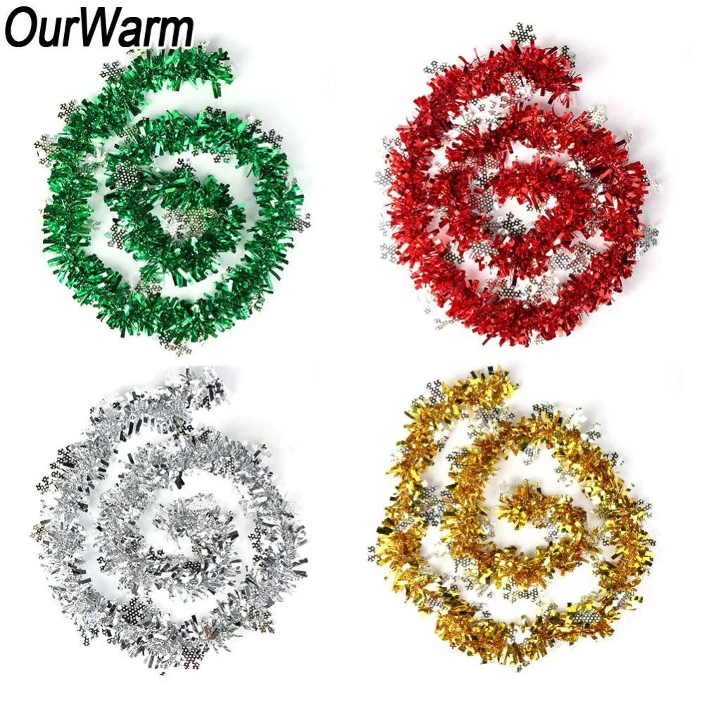 OurWarm Colorful 2M Snowflake Christmas Tinsel Garland New Year Decor Xmas Tree Decor Ornaments Party Decoration
OurWarm Colorful 2M Snowflake Christmas Tinsel Garland New Year Decor Xmas Tree Decor Ornaments Party Decoration