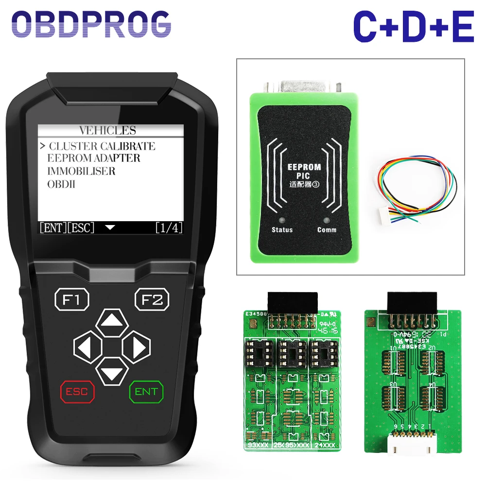 OBDPROG MT601 IMMO Auto Key Programmer+ Odometer Adjustment+EEPROM PINCODE Reader+ OBD2 Diagnostic Tool 4 in 1 Update Online
OBDPROG MT601 IMMO Auto Key Programmer+ Odometer Adjustment+EEPROM PINCODE Reader+ OBD2 Diagnostic Tool 4 in 1 Update Online
