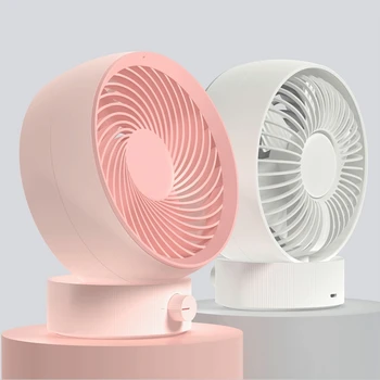 Usb Rechargeable Adjustable Wind Mini Air Circulation Desktop Powerful Round Mute Office Fan Portable
Usb Rechargeable Adjustable Wind Mini Air Circulation Desktop Powerful Round Mute Office Fan Portable