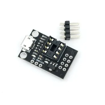 Mini ATTINY85 Micro USB Development Board For Tiny85-20PU DIP-8 IC
Mini ATTINY85 Micro USB Development Board For Tiny85-20PU DIP-8 IC