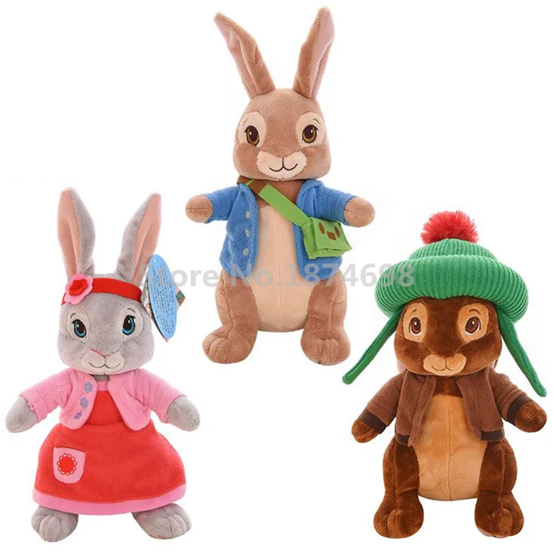 New Peter Rabbit Benjamin Bunny Lily Bobtail Plush Toy Doll 30cm Cute Stuffed Animals Baby Kids Toys Dolls for Children Gifts
New Peter Rabbit Benjamin Bunny Lily Bobtail Plush Toy Doll 30cm Cute Stuffed Animals Baby Kids Toys Dolls for Children Gifts