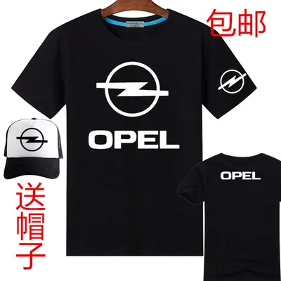 Summer for male short-sleeved Opel T-shirt female men's T shirt include baseball cap hats
Summer for male short-sleeved Opel T-shirt female men's T shirt include baseball cap hats