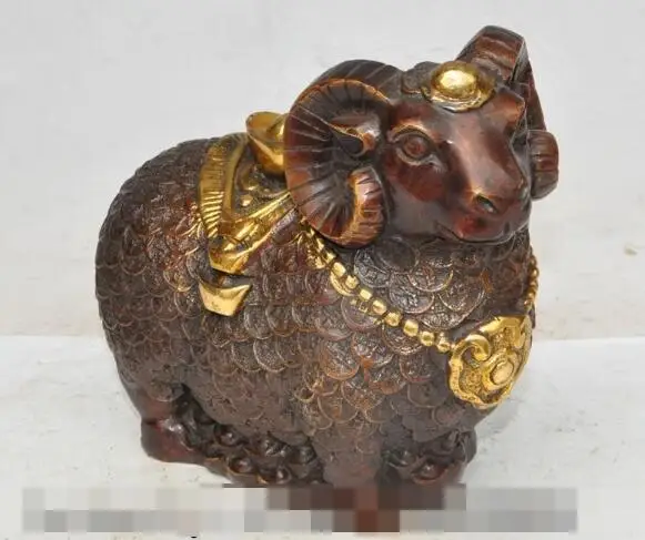 S2726 china fengshui bronze gilt wealth money coin ingot sheep goat lucky rich statue
S2726 china fengshui bronze gilt wealth money coin ingot sheep goat lucky rich statue