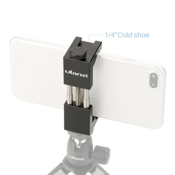 Universal 1/4" Screw Mount Smartphone Holder Simple Installation Phone Photograph Tool Height Adjustable
Universal 1/4" Screw Mount Smartphone Holder Simple Installation Phone Photograph Tool Height Adjustable