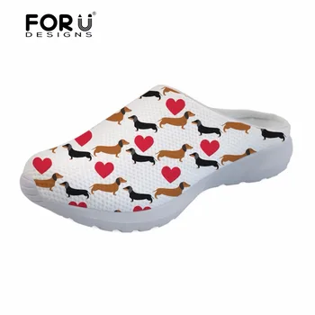 FORUDESIGNS Dachshund Cute Women's Sandals Breathable Mesh Slippers Woman Summer Ladies Fashion Beach Sandals Water Shoes Girls
FORUDESIGNS Dachshund Cute Women's Sandals Breathable Mesh Slippers Woman Summer Ladies Fashion Beach Sandals Water Shoes Girls