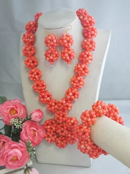Free shipping !! Fashion African Jewelry Sets Latest Nigerian Wedding Coral Beads Jewelry Set Women Necklace Set Z-4113
Free shipping !! Fashion African Jewelry Sets Latest Nigerian Wedding Coral Beads Jewelry Set Women Necklace Set Z-4113