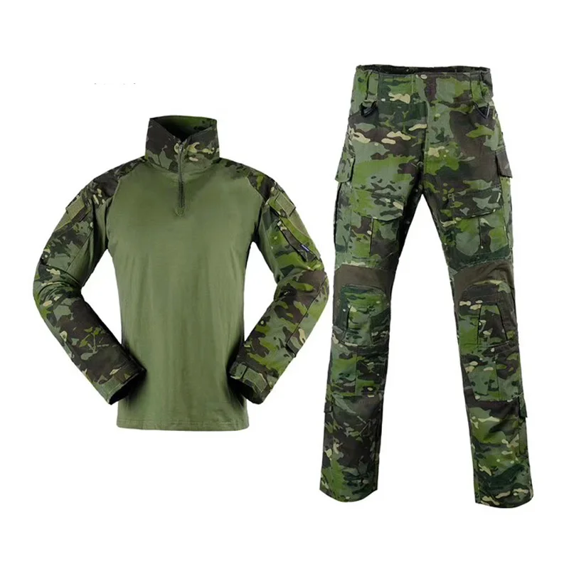 2019 MTP 1/4 Zip long sleeve Combat G3 Frog suits Mandrain Collar Multicam Tropic Tactical Shirt MTP Army Combat shirt & pants
2019 MTP 1/4 Zip long sleeve Combat G3 Frog suits Mandrain Collar Multicam Tropic Tactical Shirt MTP Army Combat shirt & pants